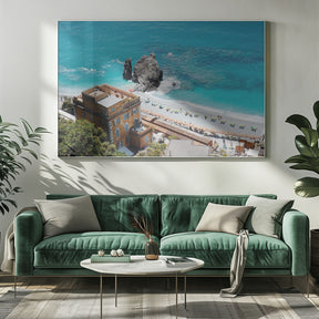 Monterosso al Mare From Above Poster