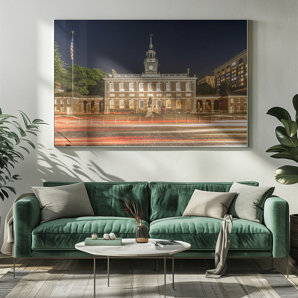 Independence Hall in Philadelphia Poster