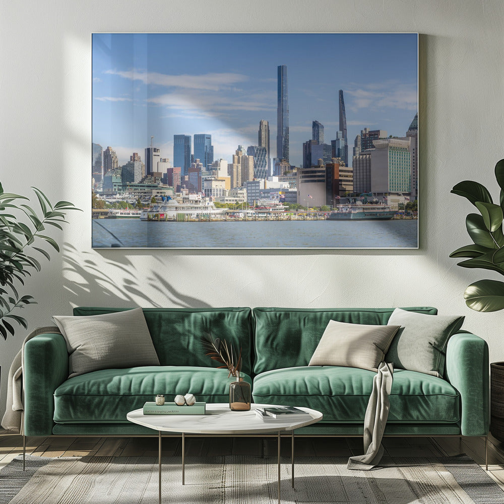 Western Midtown Manhattan Skyline Poster