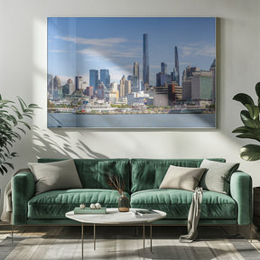 Western Midtown Manhattan Skyline Poster