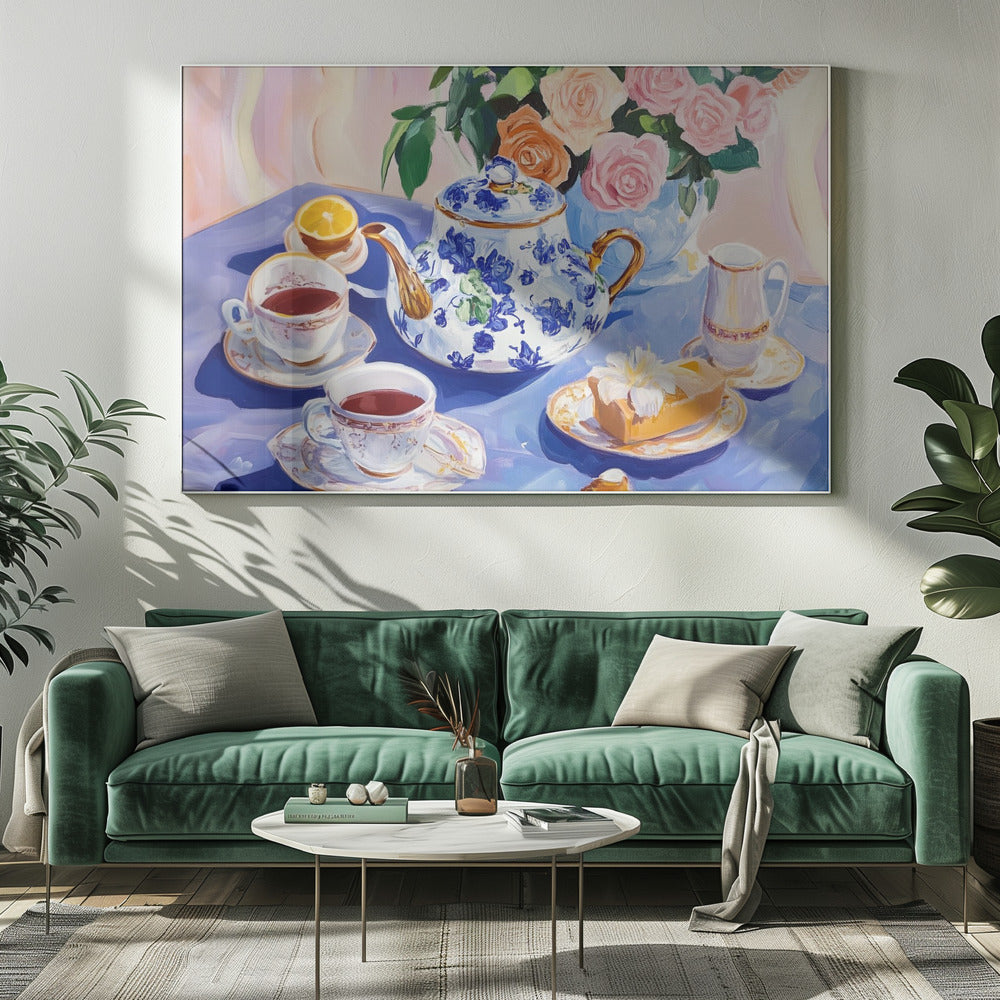 Afternoon Tea Table Poster