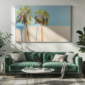 Palm Trees Poster