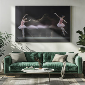 Graceful Balerina Poster