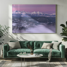 Dawn - Tatra Mountains Poster