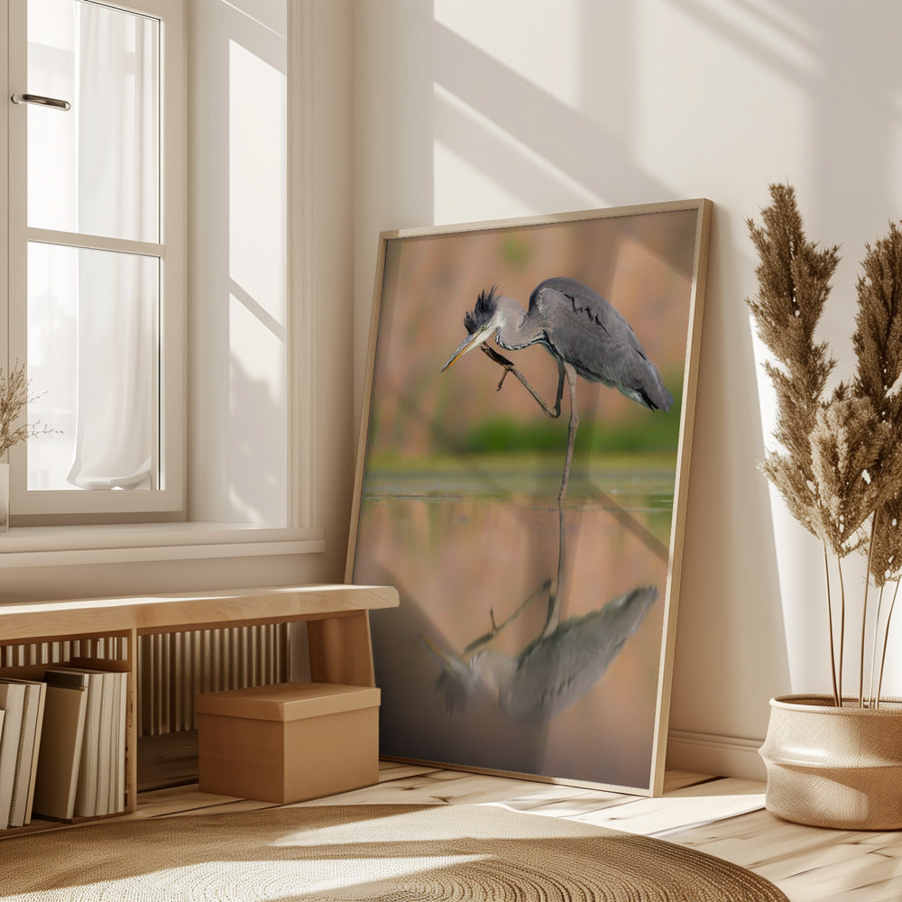 Thinking Bird Poster