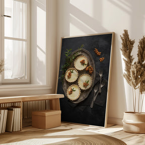 The sea buckthorn mini tartlets Poster