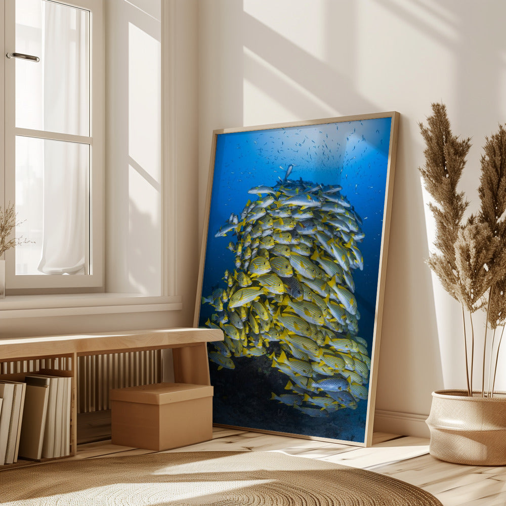 Fish Tower Poster