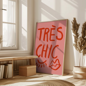 Très Chic Pink Poster