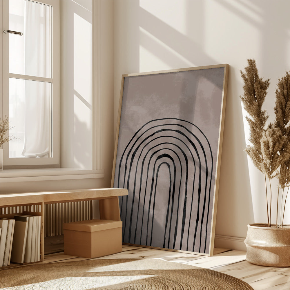 Arch_one way_004_black Poster