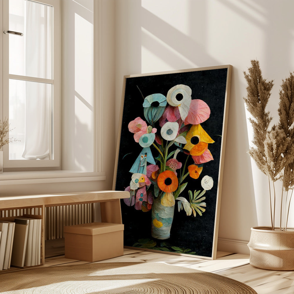 Les Fleurs Poster