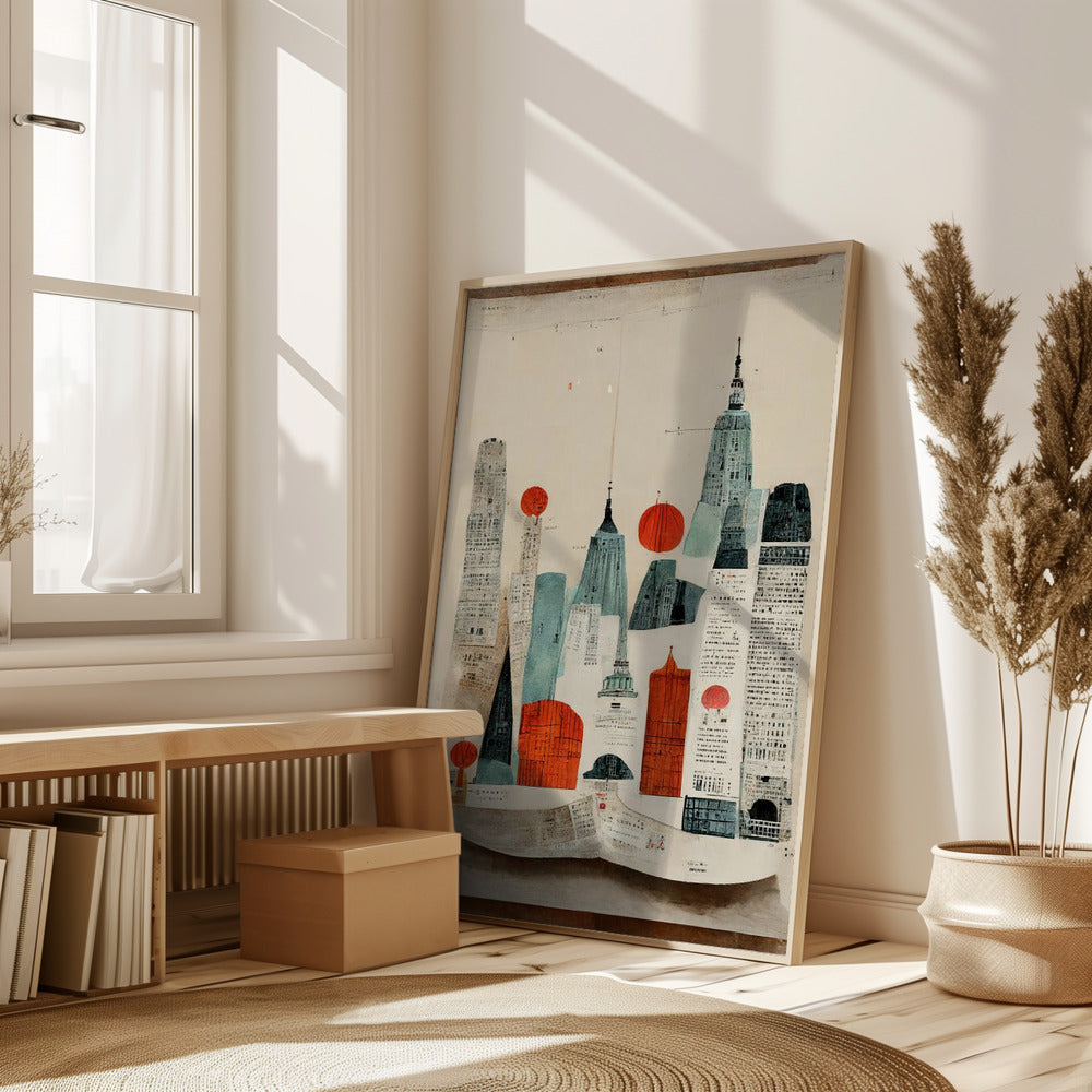 The Paper City Poster