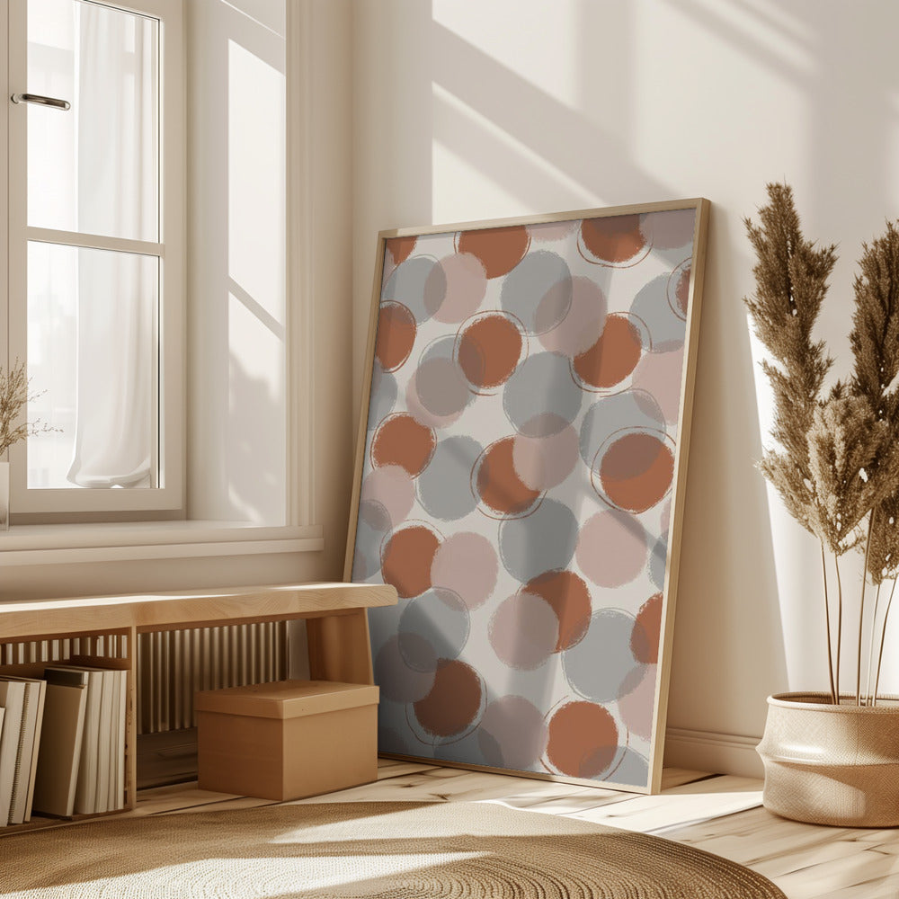 Pastel Dots Poster