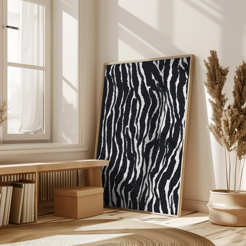 Zebra Pattern Poster