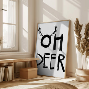 Oh Deer Poster