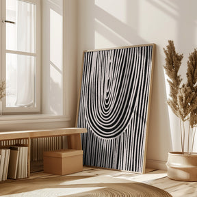 Hanging Stripes Poster