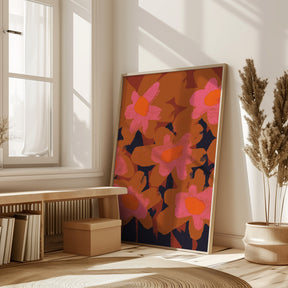 Giant Flowers Poster