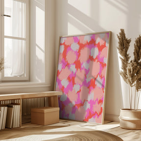 Liquid Pastel Strokes Poster