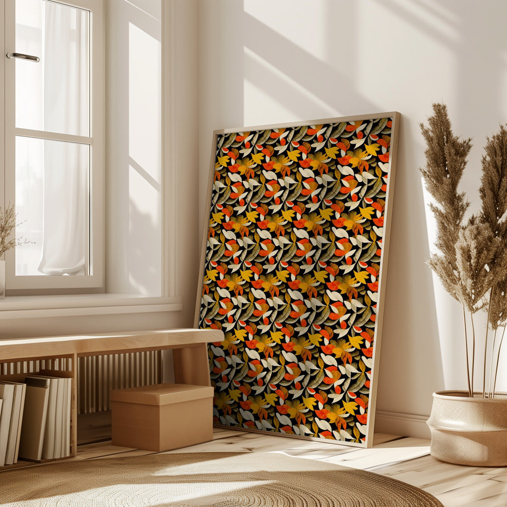 Autumn Pattern Poster