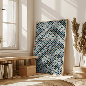 Moroccan Tile Pattern Poster