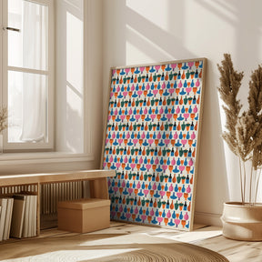 Kitchen Pattern Poster