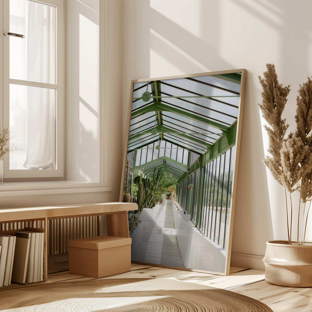 Botanical garden of Paris Poster