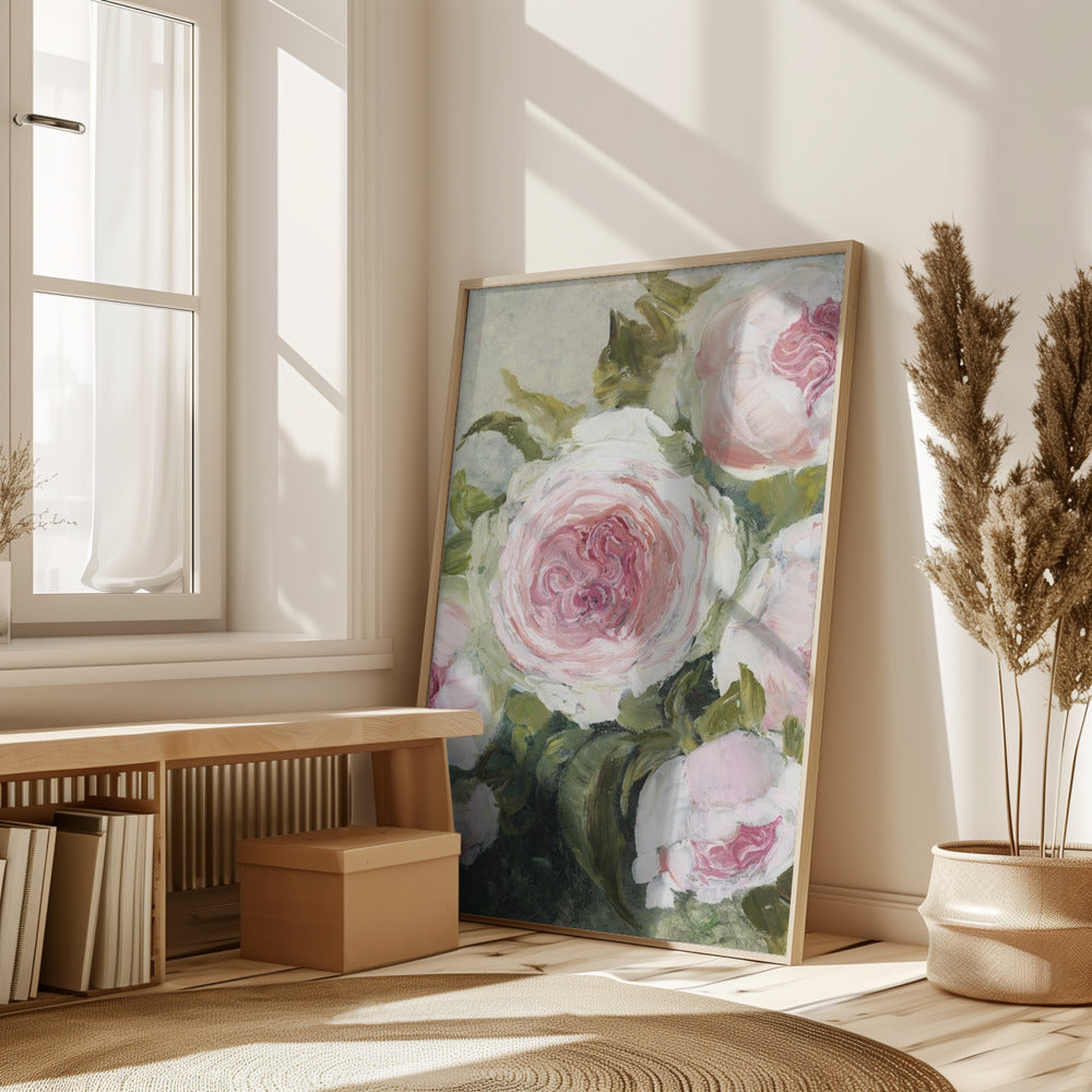 Freyia painterly florals Poster