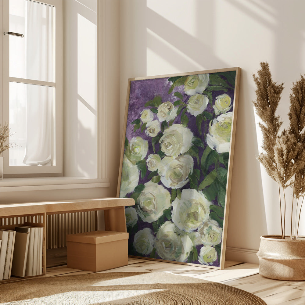 Noray painterly roses Poster