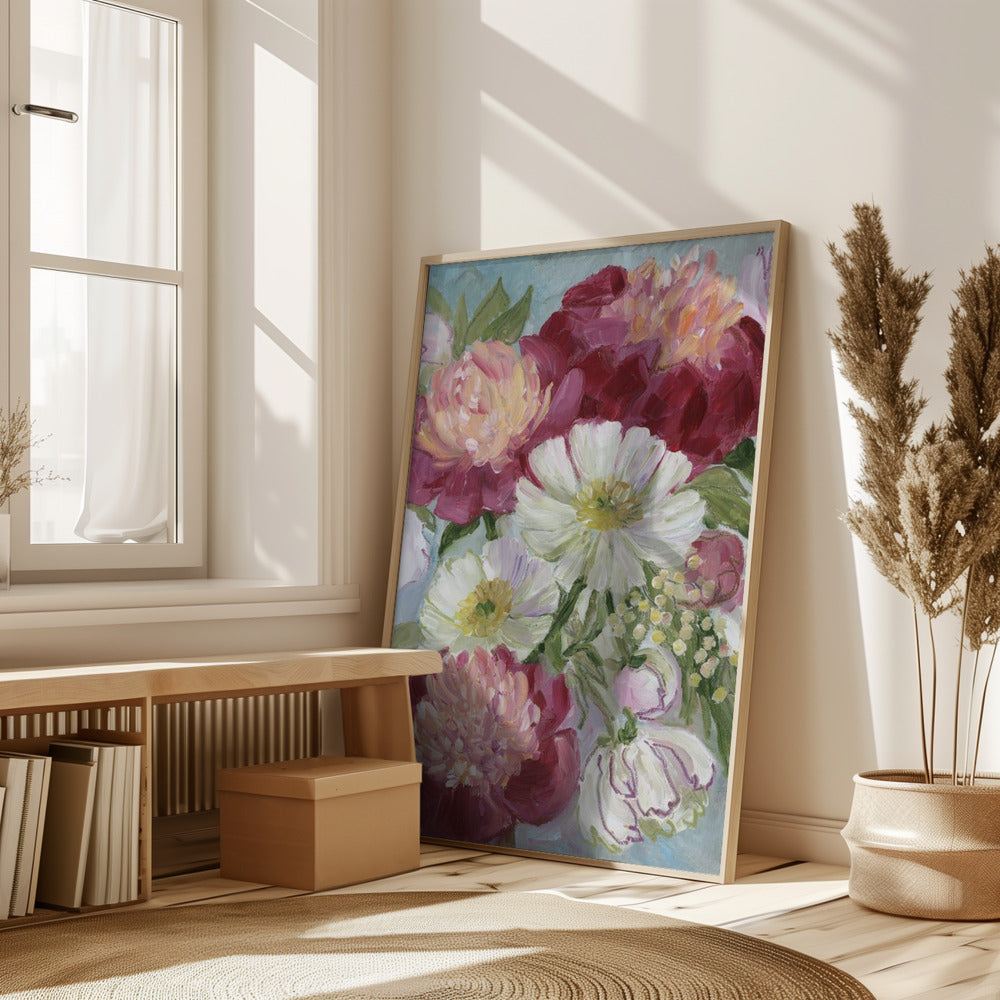 Eleanora painterly florals Poster