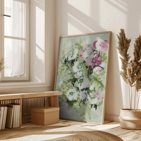 Haneul painterly bouquet Poster