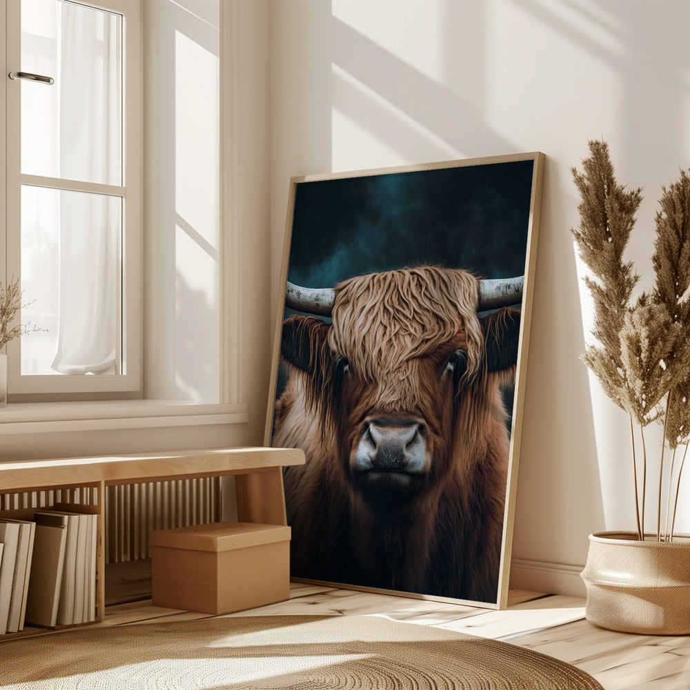 Highland Cow Poster