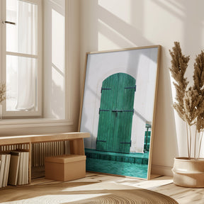 Marrakesh Green Door Poster