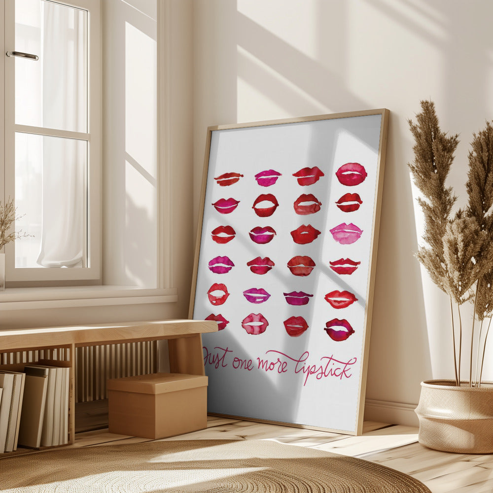 Just one more lipstick Poster