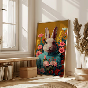 Mr Easter Bunny Poster