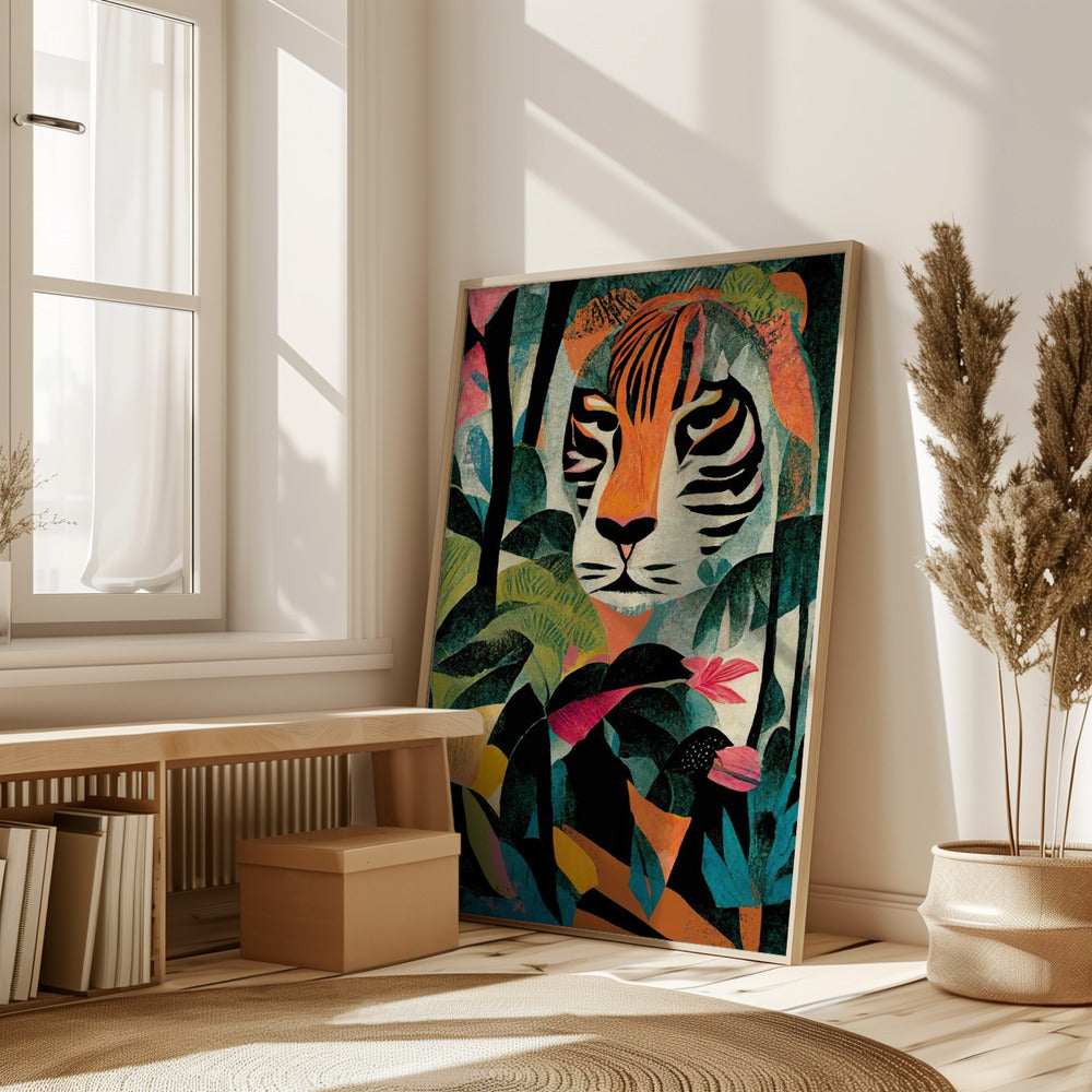 Jungle Tiger Poster