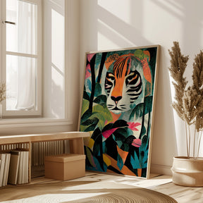 Jungle Tiger Poster