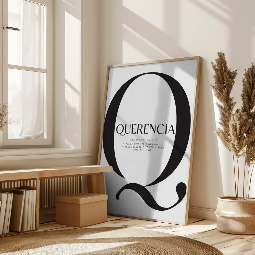 Querencia definition Poster