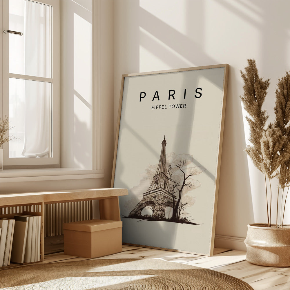 Paris Eiffel Tower Poster