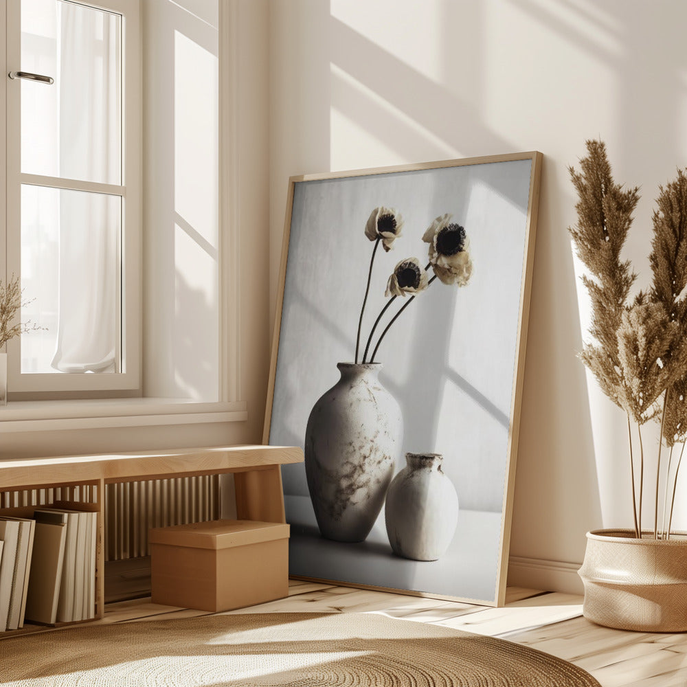 White Ceramic No 1 Poster