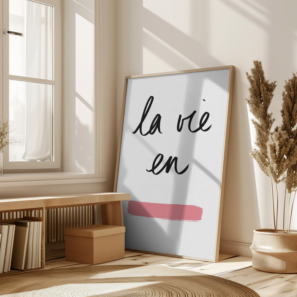 La Vie En Rose Poster