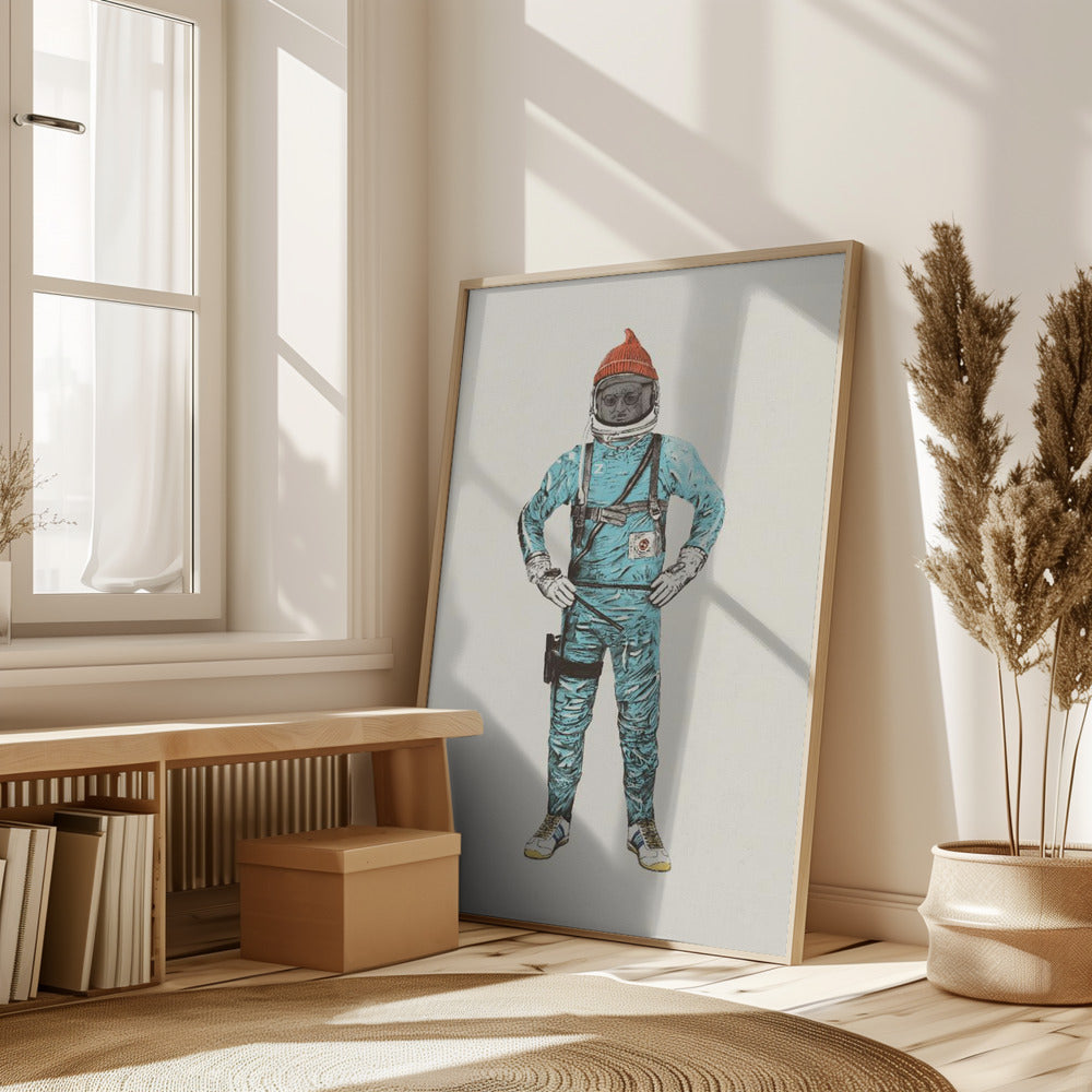 Zissou In Space Poster