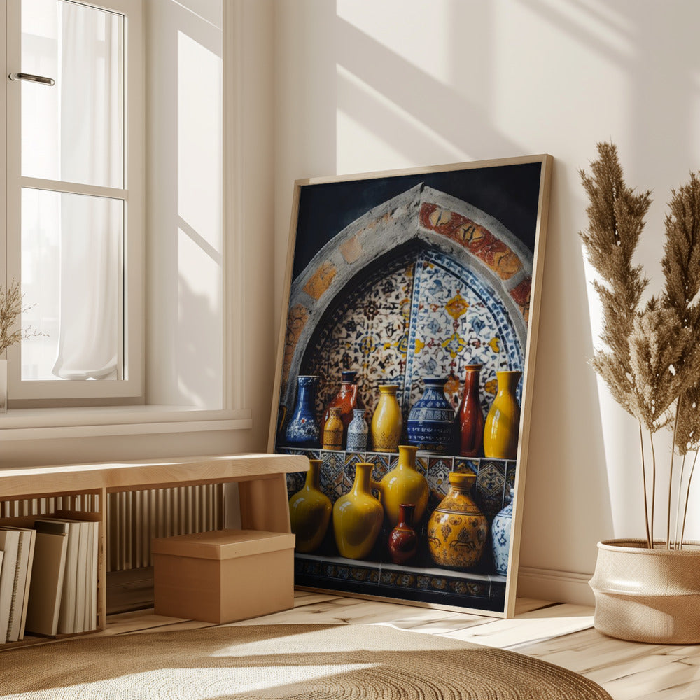 Moroccan Still Life No 6 Poster