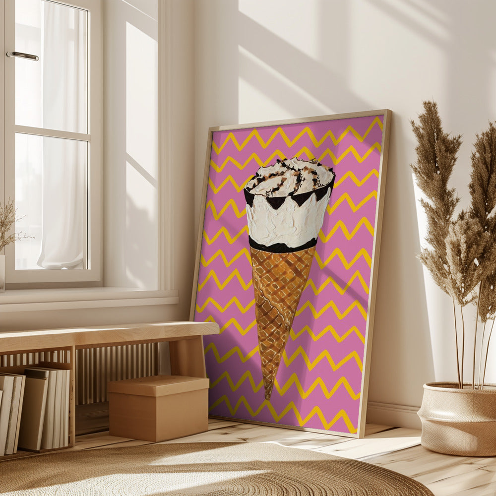 Cornetto Pink Poster