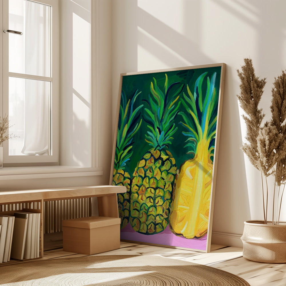 Pineapples Poster