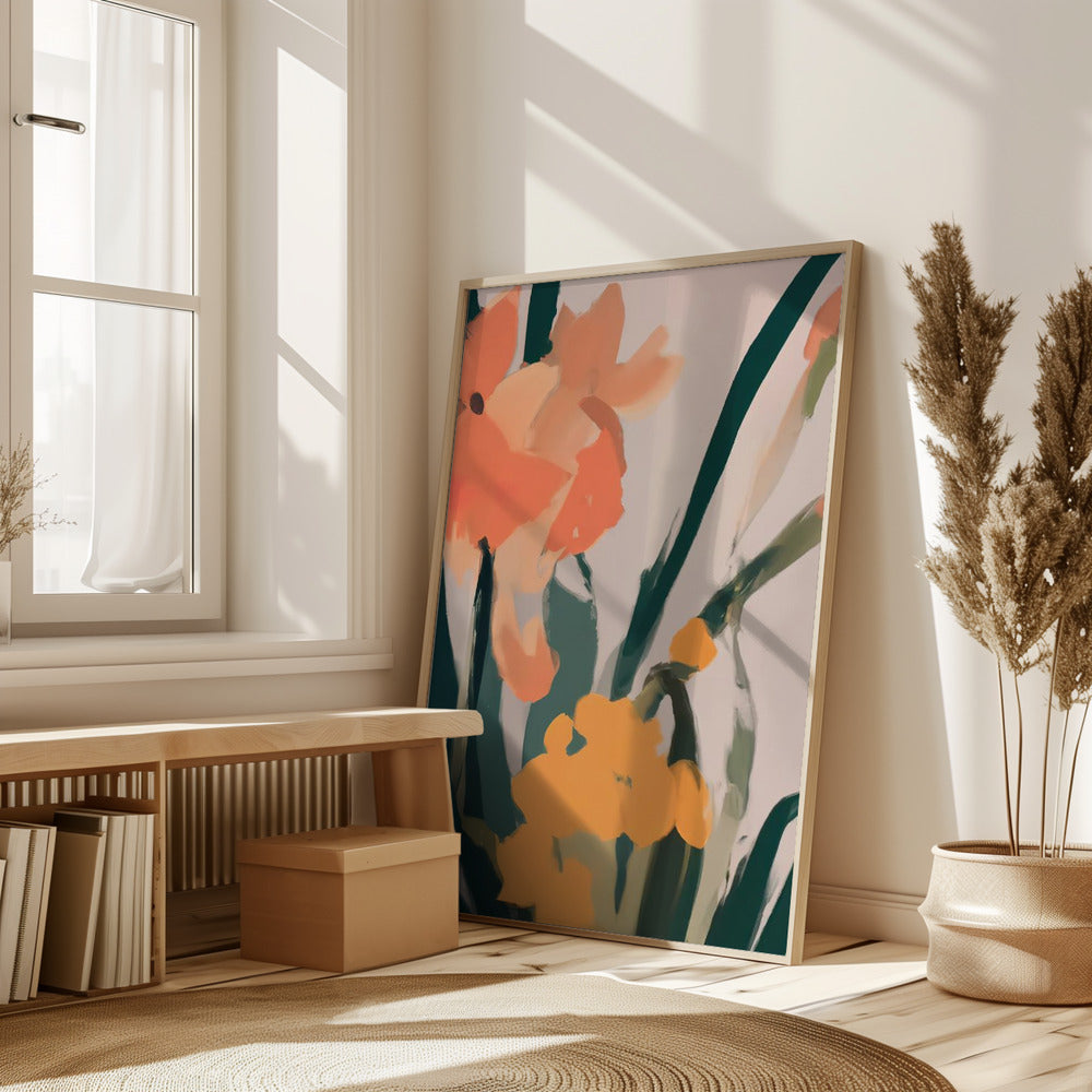 Colorful Flowers Poster