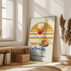 Spritz summer print Poster