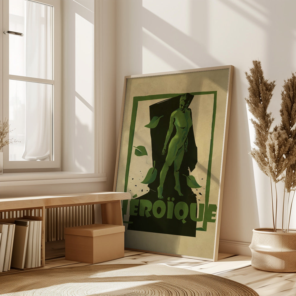 Heroic print Poster
