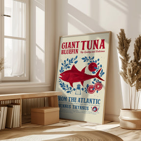 Tuna kitchen print Poster