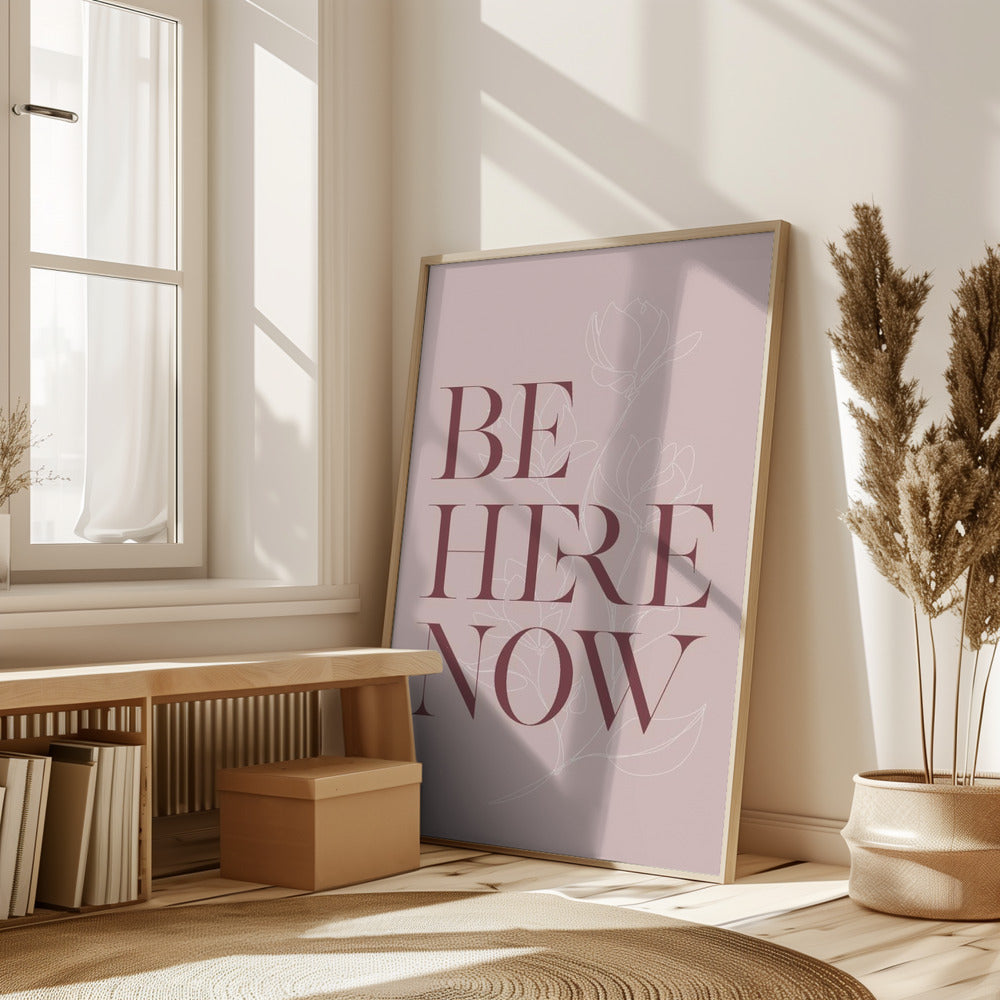 Be Here Now No3 Poster