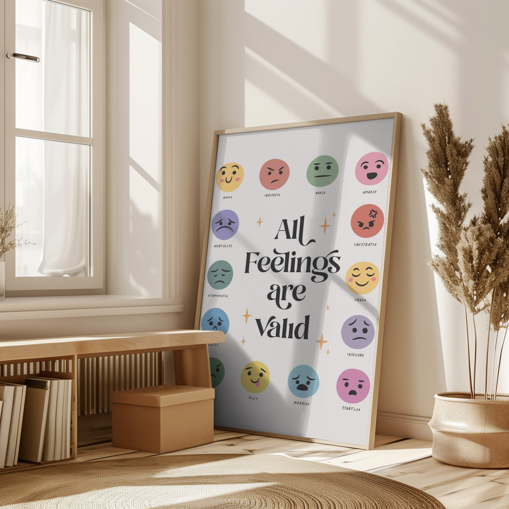 All Feelings Are Valid No2 Poster