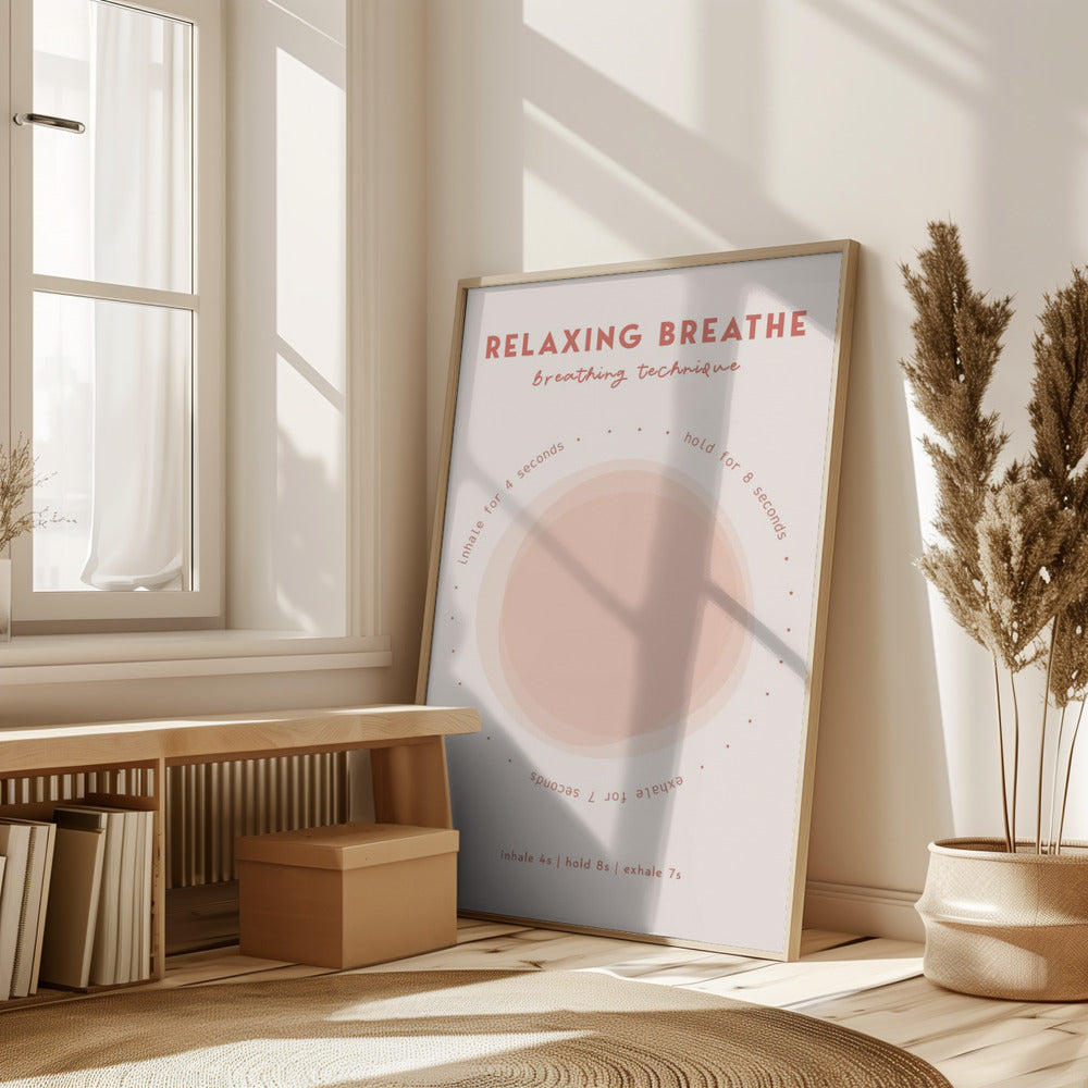 Relaxing Breathe Poster